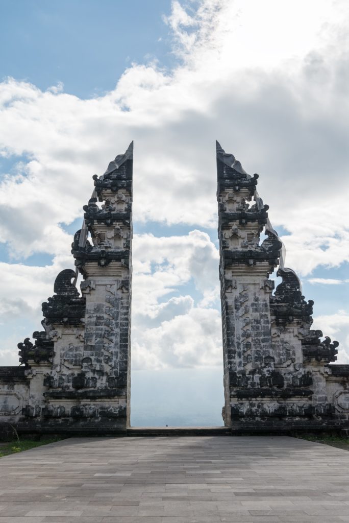 sky gate in Bali